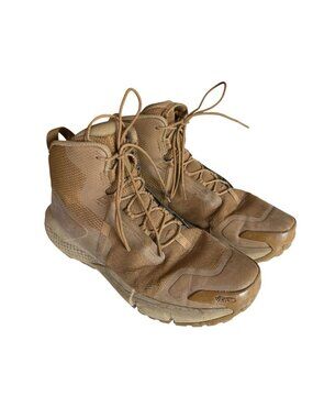 Under Armour Charged Tactician Tactical Boots 9.5 Mens 3027382 Tan Hiking Mid